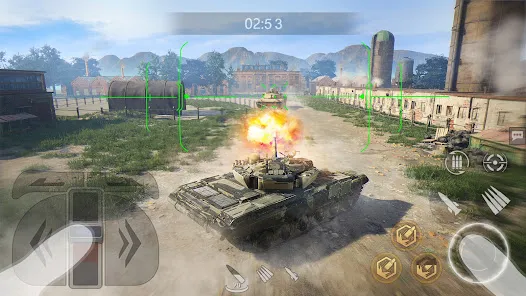 Clash of Panzer Mod APK screenshot 1